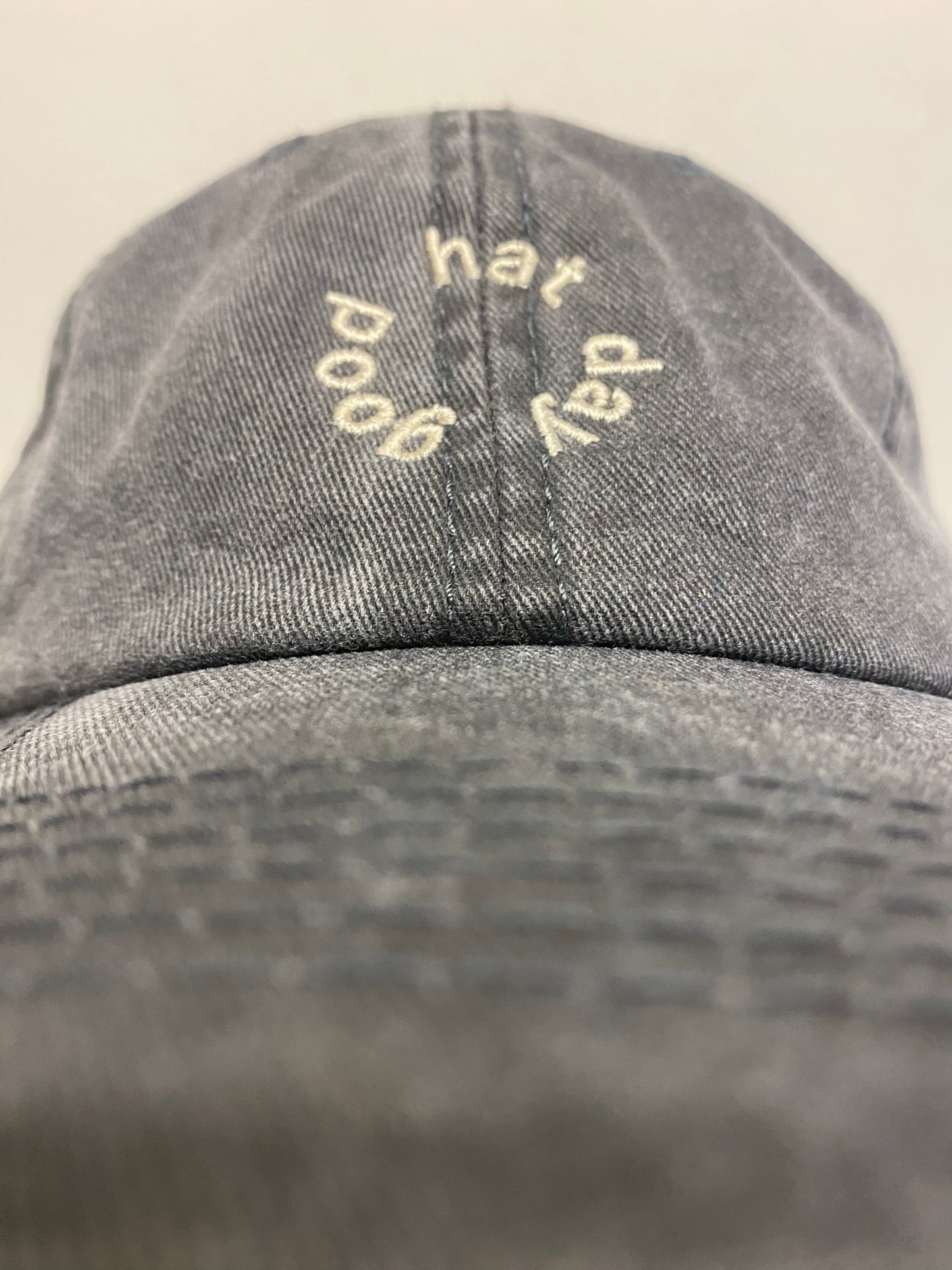 Good Hat Day Washed Cap