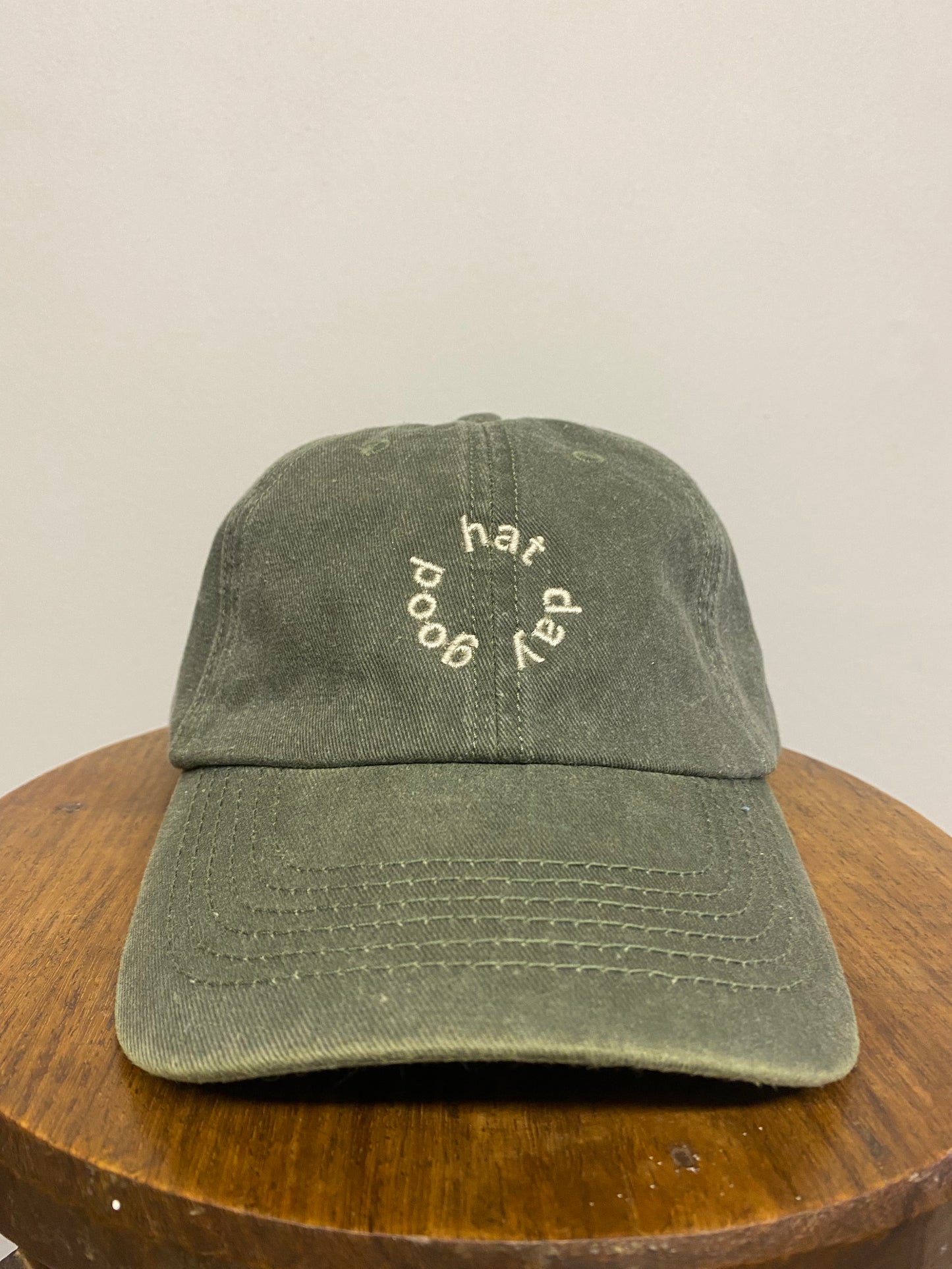 Good Hat Day Washed Cap