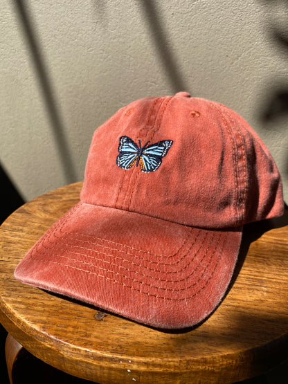 Butterfly Washed Cap