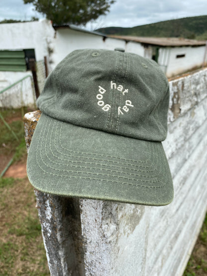Good Hat Day Washed Cap