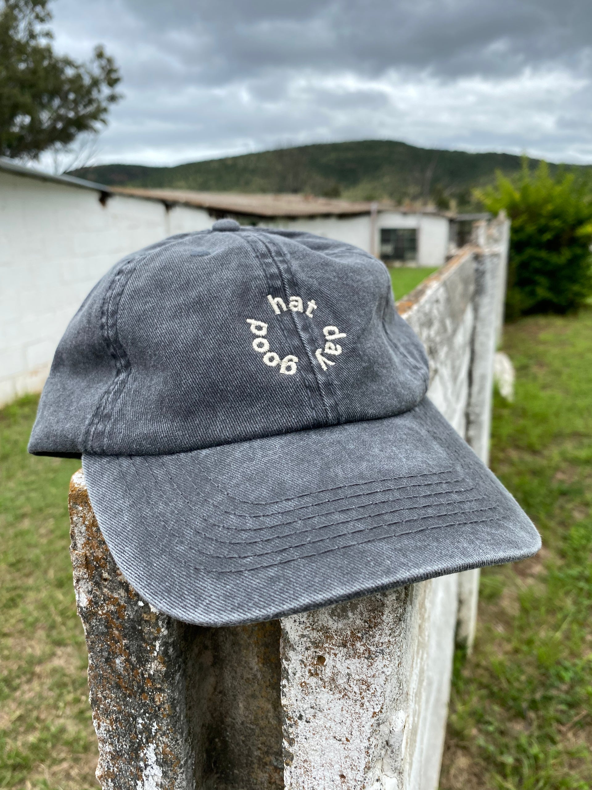 Good Hat Day Washed Cap – Deborah Jansen Good Hat Day Washed Cap – Deborah Jansen